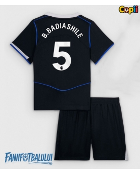 Chelsea Benoit Badiashile #5 Echipament de Fotbal Replică 2025-26 Copii Treilea (+ Șorturi)
